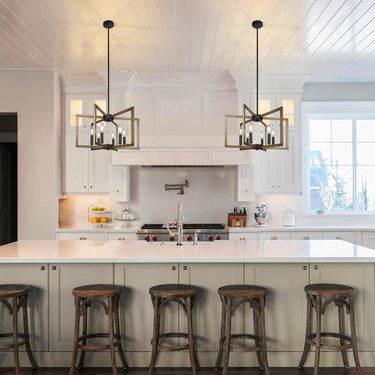 6-Light Vintage Farmhouse Pendant Lights